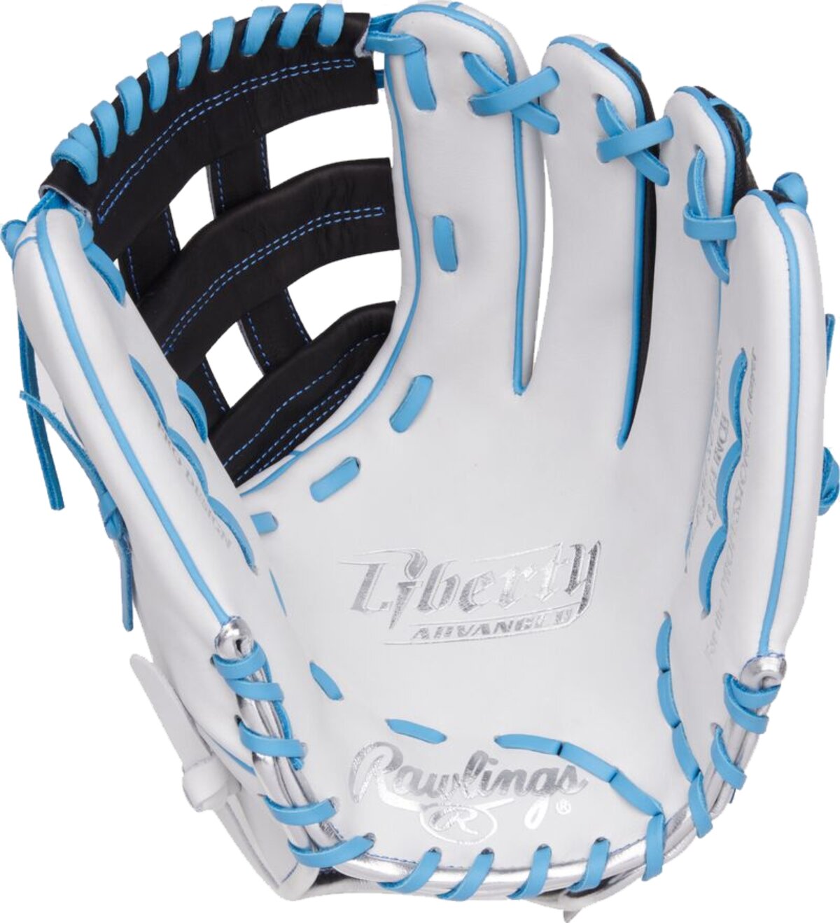 Rawlings Liberty Advanced Softball 12.25" All-Round Glove White/Black/Blue RHT