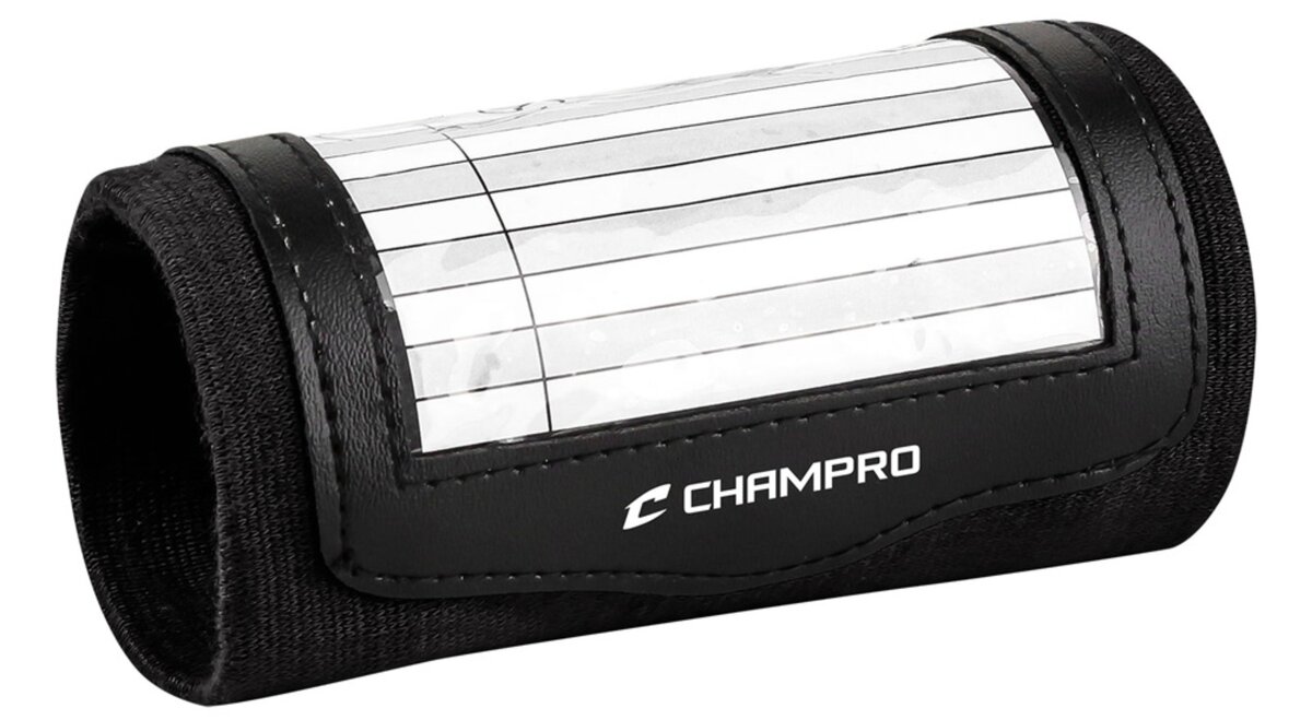 Champro Wristband Playbook Youth - Single Black