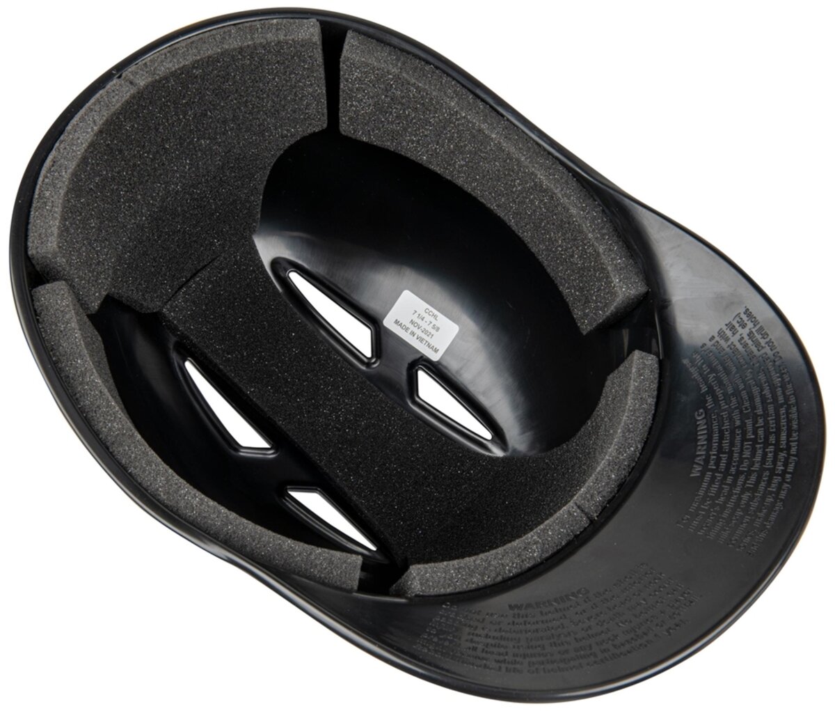 Champro Cather's/Coach's Helmet Black
