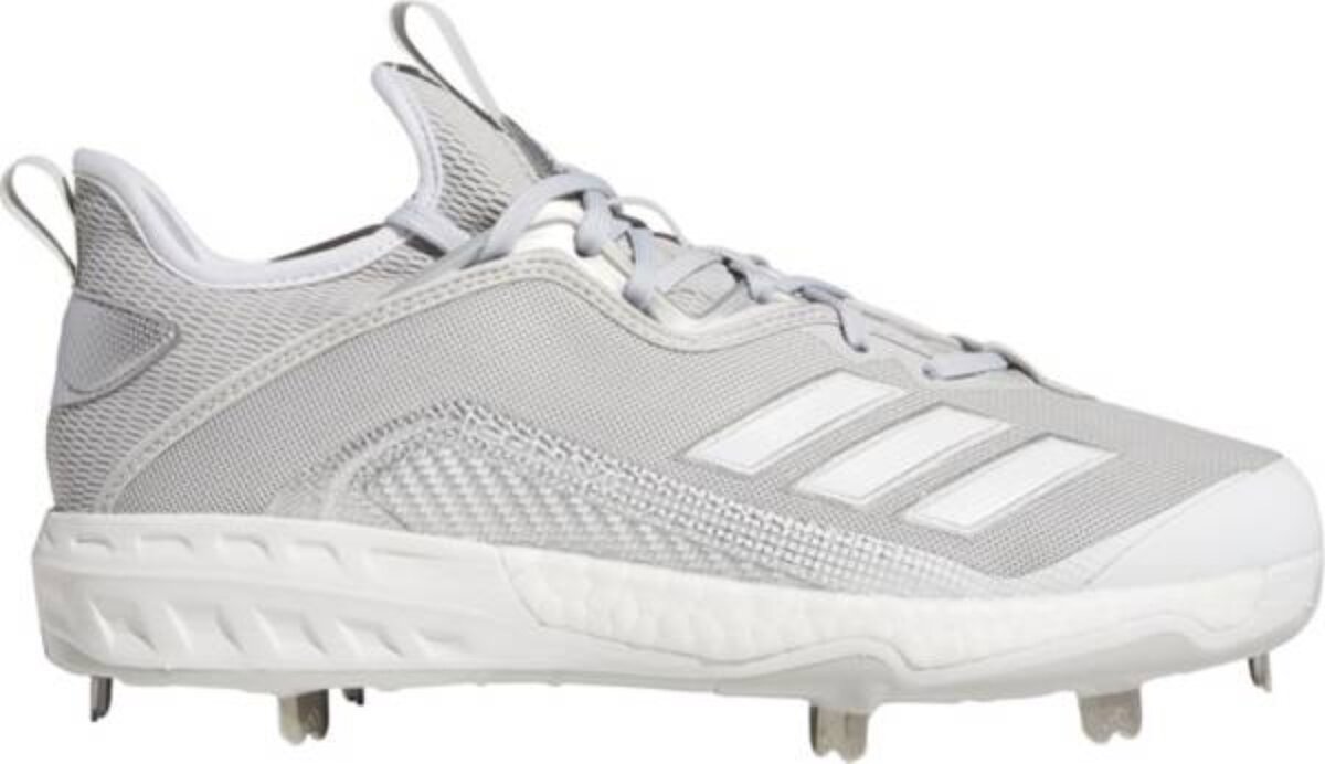 Adidas Icon 6 Grey Metal Cleats