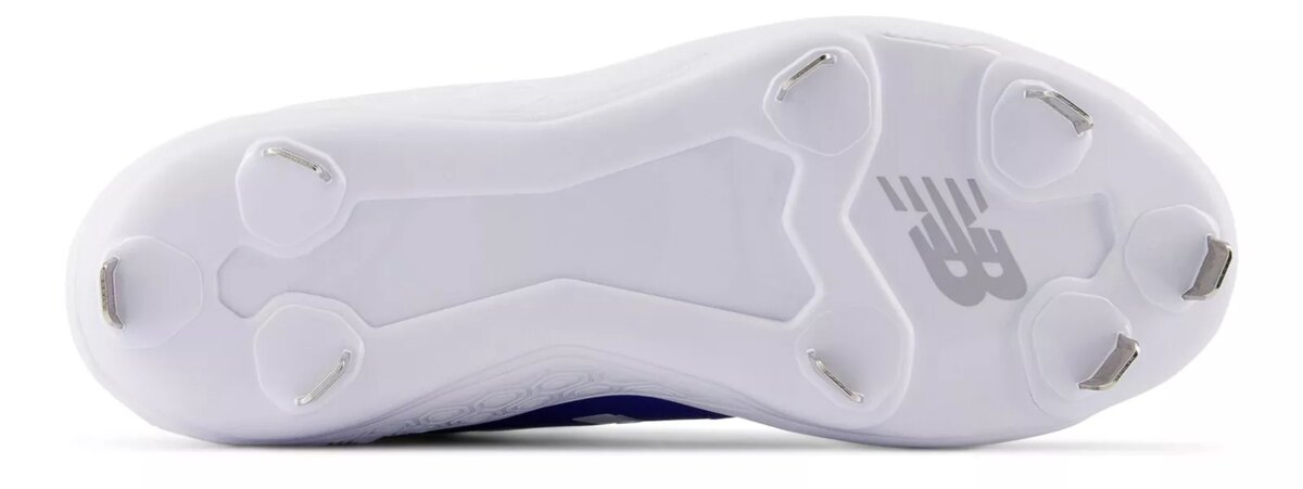 New Balance SMVELOB3 Royal/White Metal Cleats