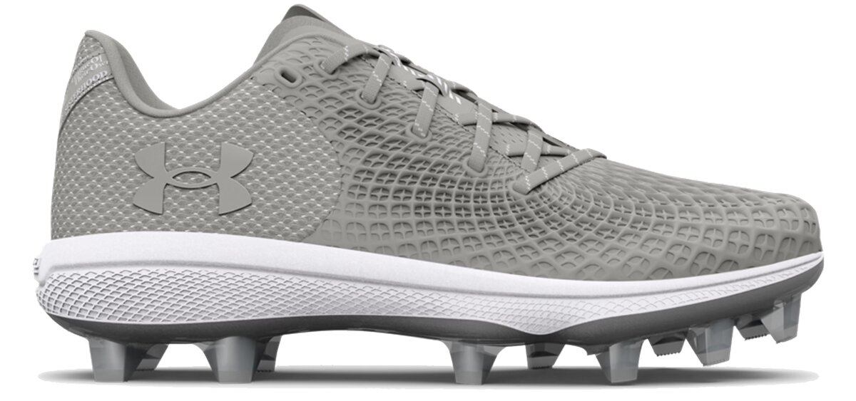 Under Armour Glyde 2 MT Grey Low Rubber Cleats