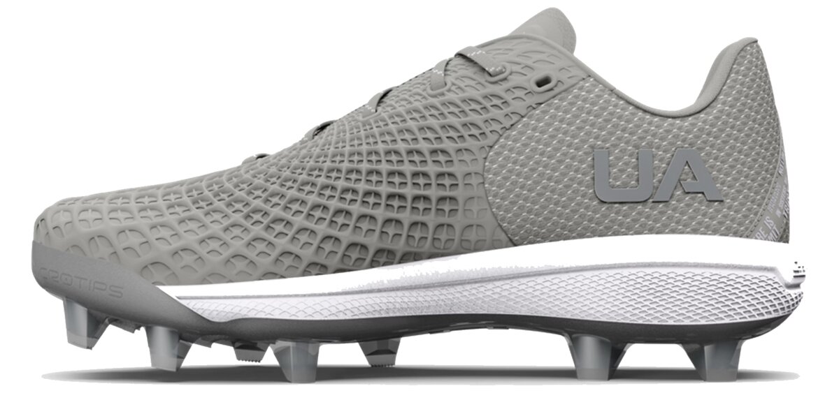 Under Armour Glyde 2 MT Grey Low Rubber Cleats