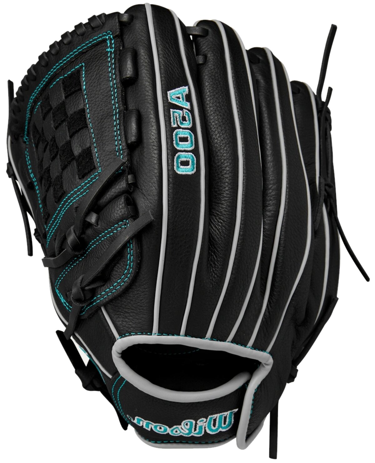 Wilson A500 Siren 12" All-Round Glove Black/Teal LHT