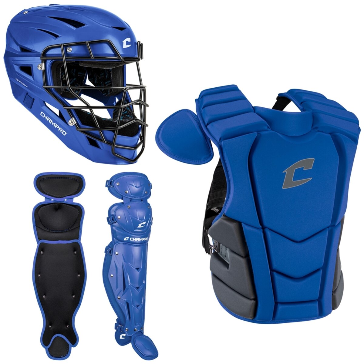 Champro Optimus Champion Plus Catcher Set Intermediate Royal