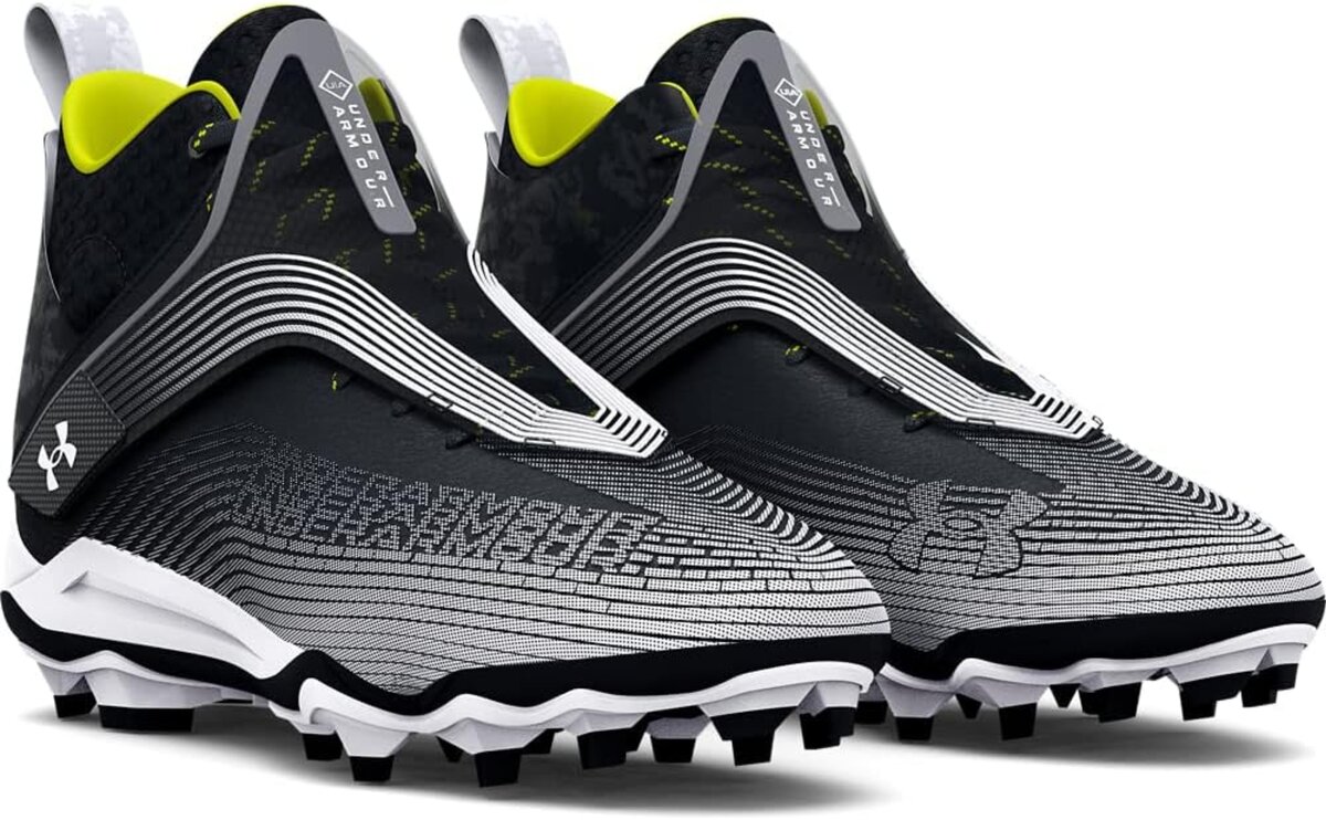 Under Armour Highlight Hammer Black High Rubber Cleats