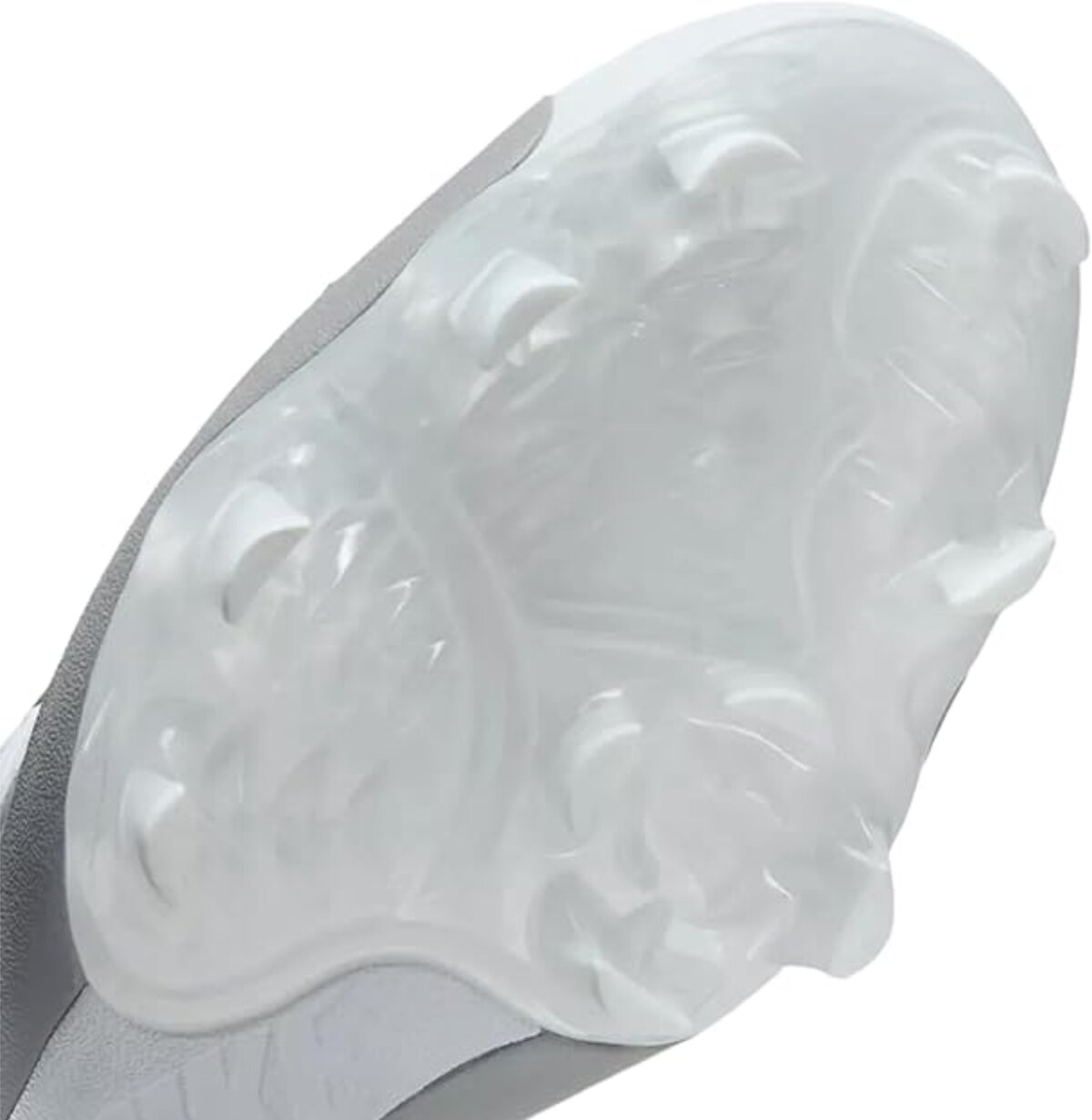 Nike Huarache NXT White/Grey High Rubber Cleats