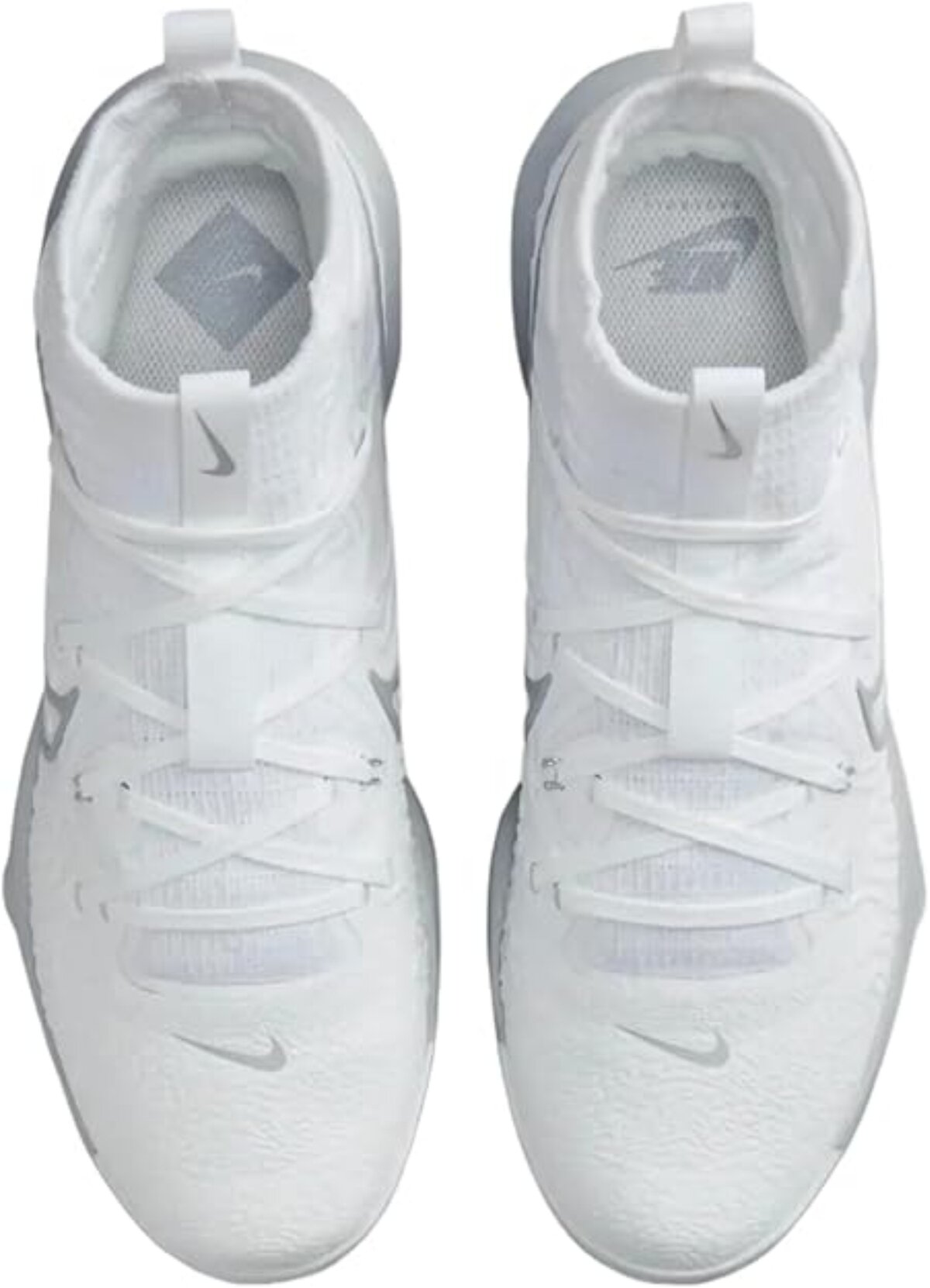 Nike Huarache NXT White/Grey High Rubber Cleats