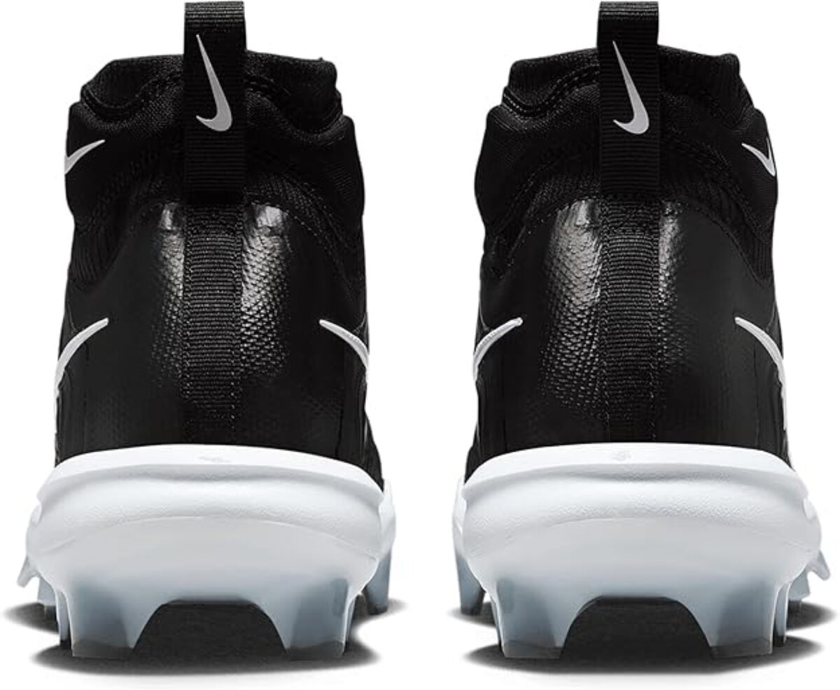 Nike Huarache NXT Black/White High Rubber Cleats