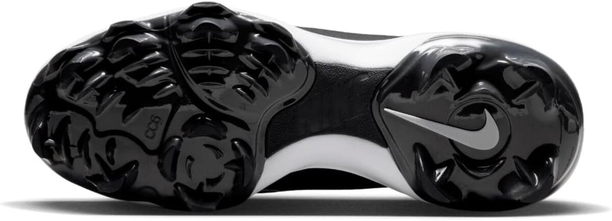 Nike Hyperdiamond 4 Pro Black/White Low Rubber Cleats