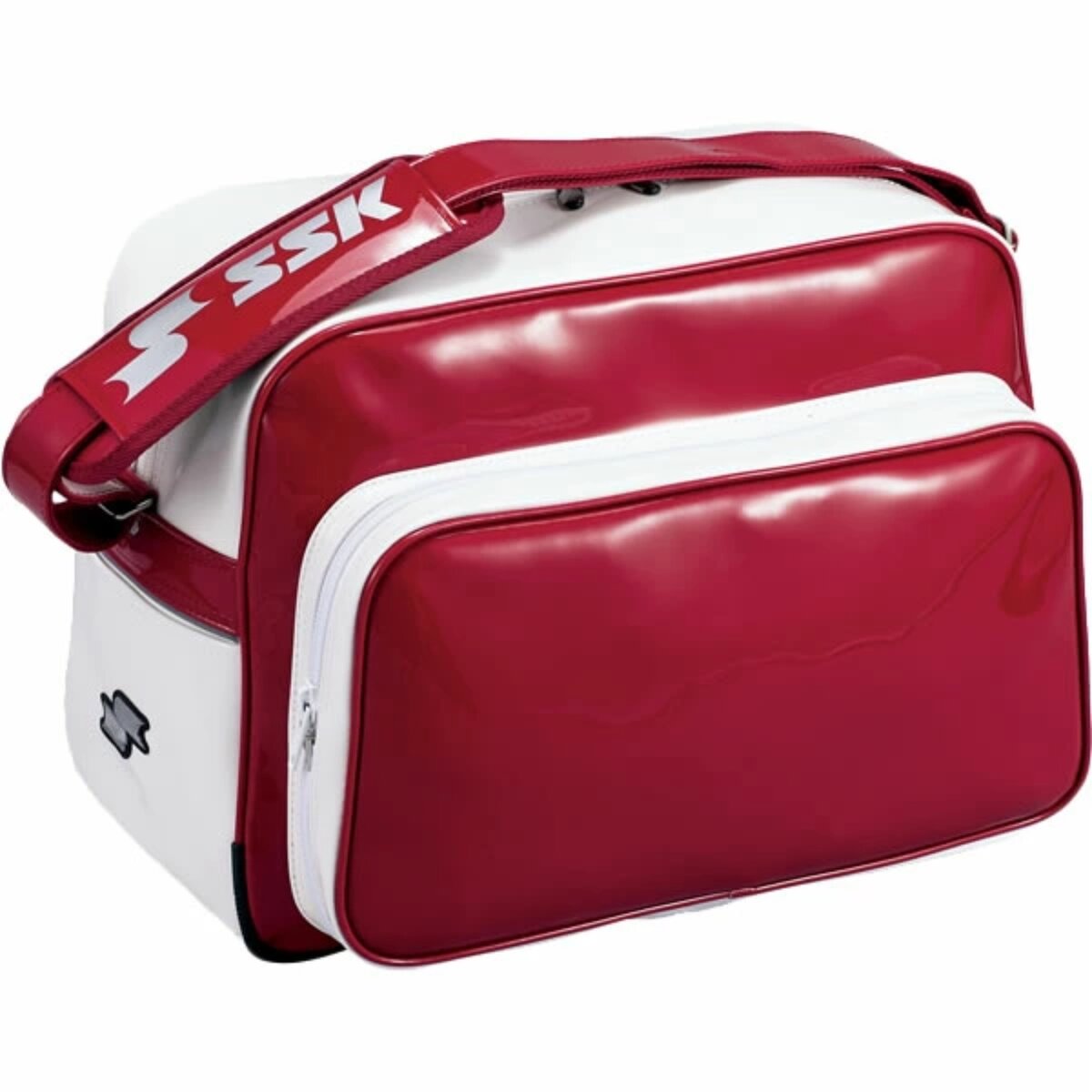 SSK ProEdge Enamel Shoulder Bag Maroon