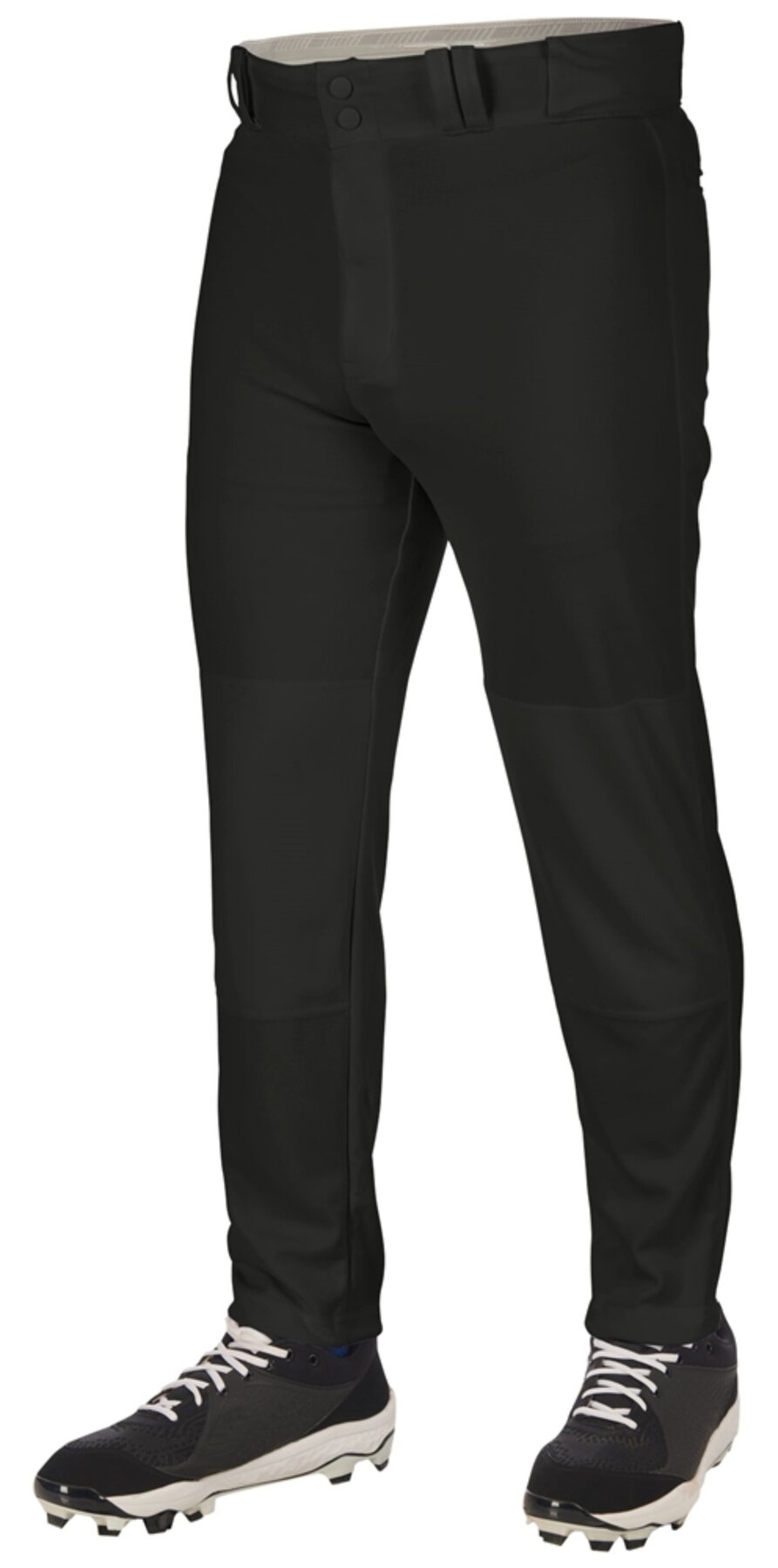 BP64B - Champro Tapered Open Bottom Pants Black