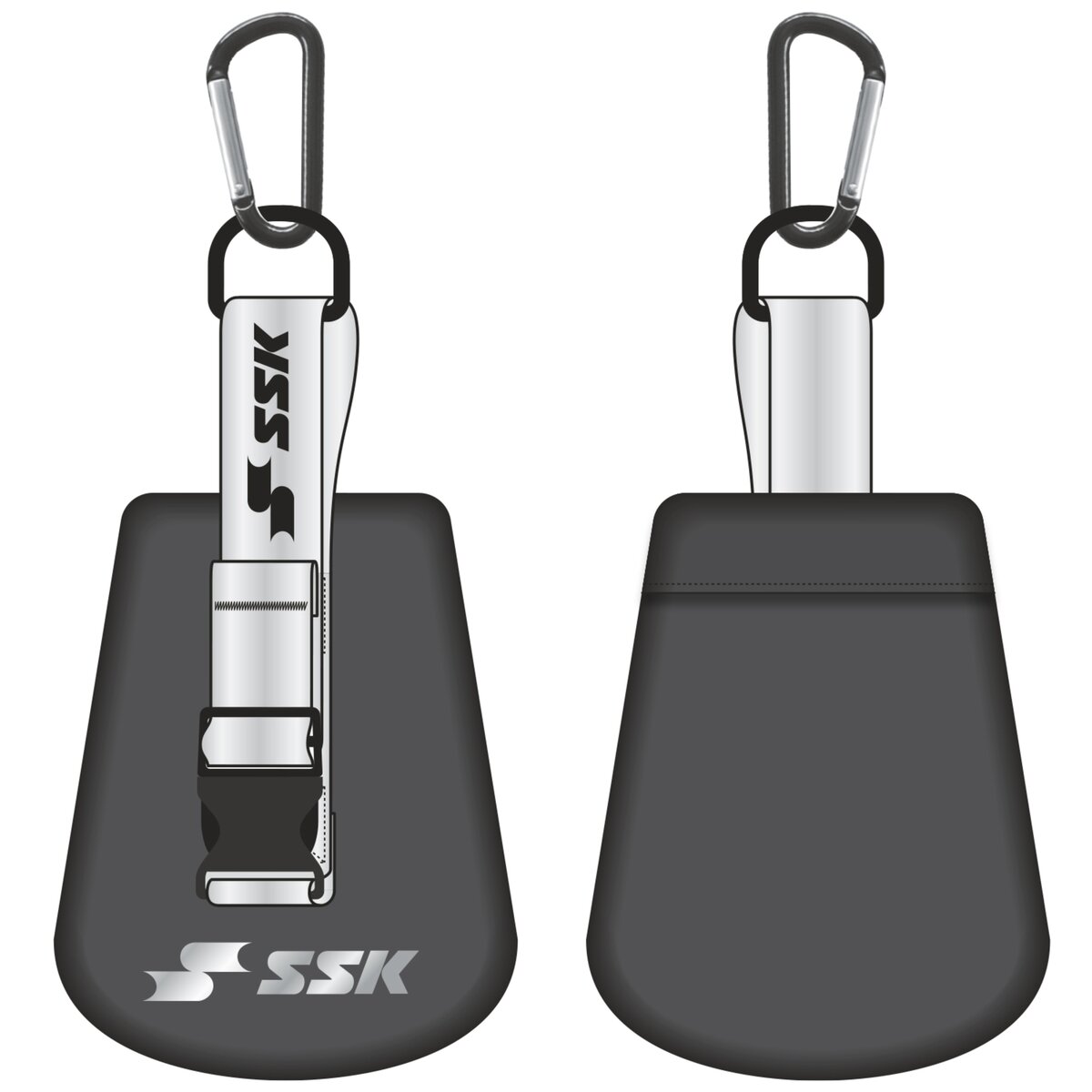 SSK Glove Grab Holder Black/Silver