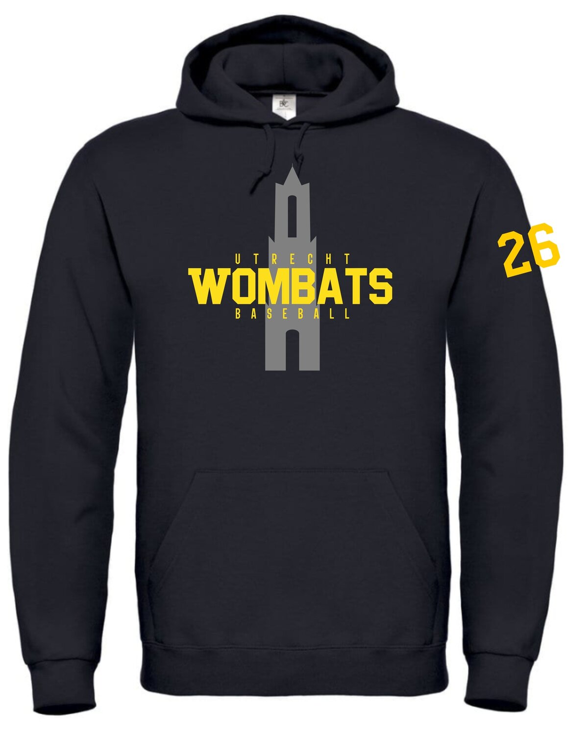 Wombats Dry Gear Hoodie Alternate Baseball Logo