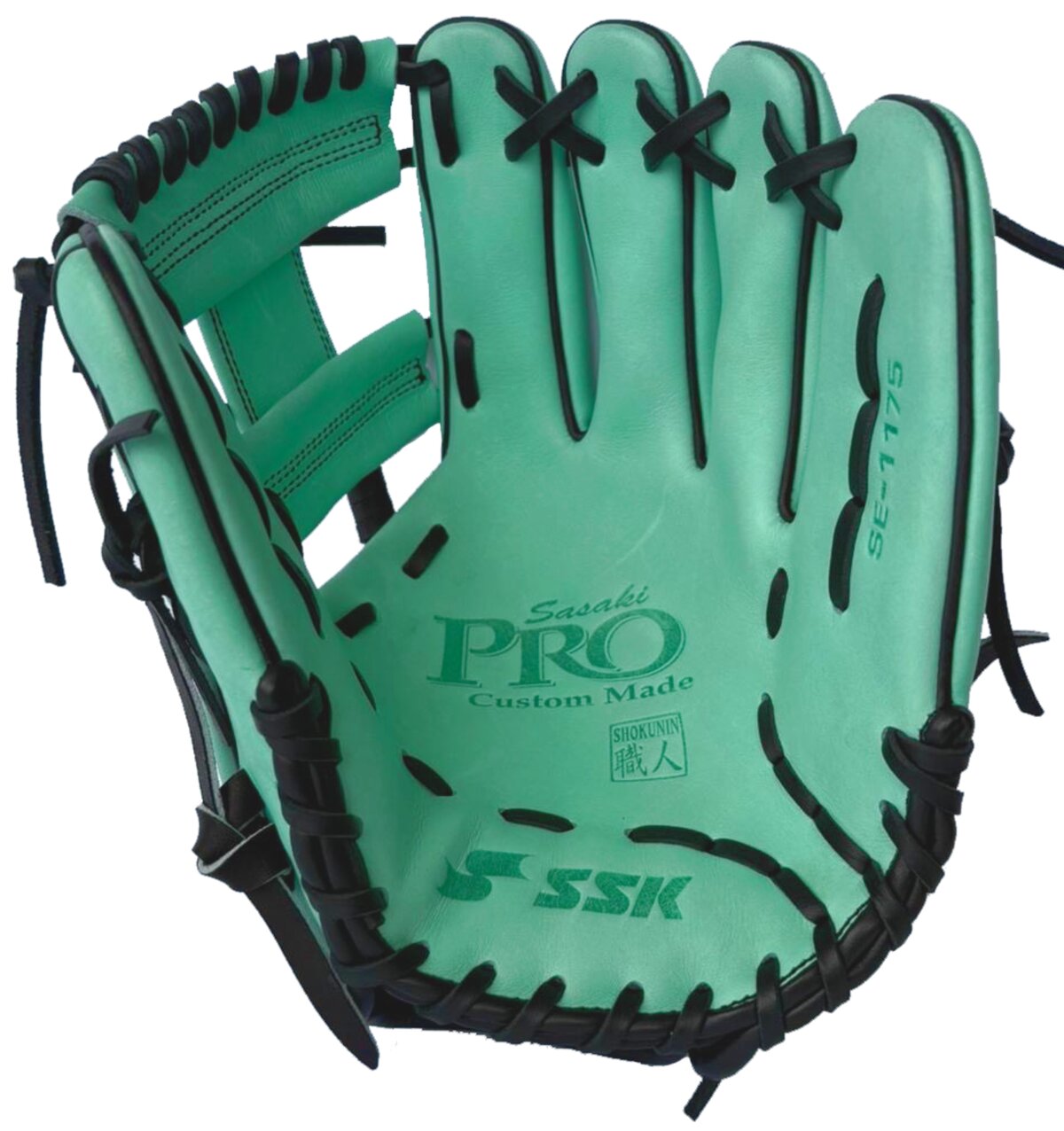 SSK Pro Custom 11.75" Infield Glove Mint/Black RHT