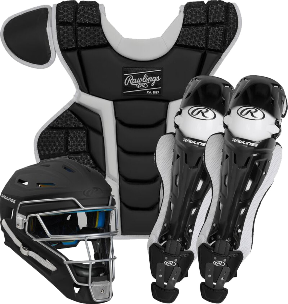Rawlings Mach Catcher Set Adult Black/White