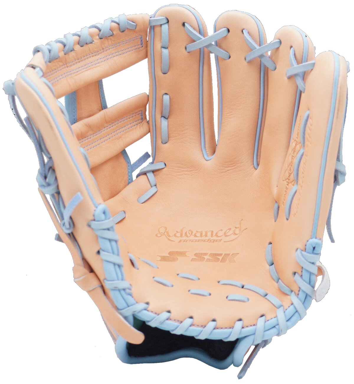 SSK Advanced 11.5" Infield Glove Salmon/Colombia Blue RHT