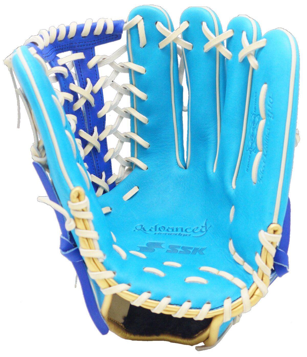 SSK Advanced 12.75" Outfield Glove Electric Blue/Royal RHT