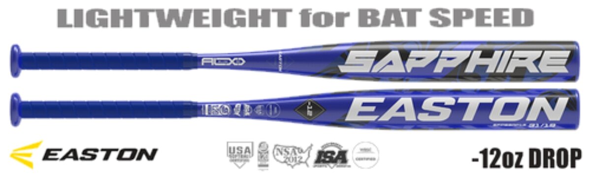 Easton Saphire 25 Fastpitch Bat -12