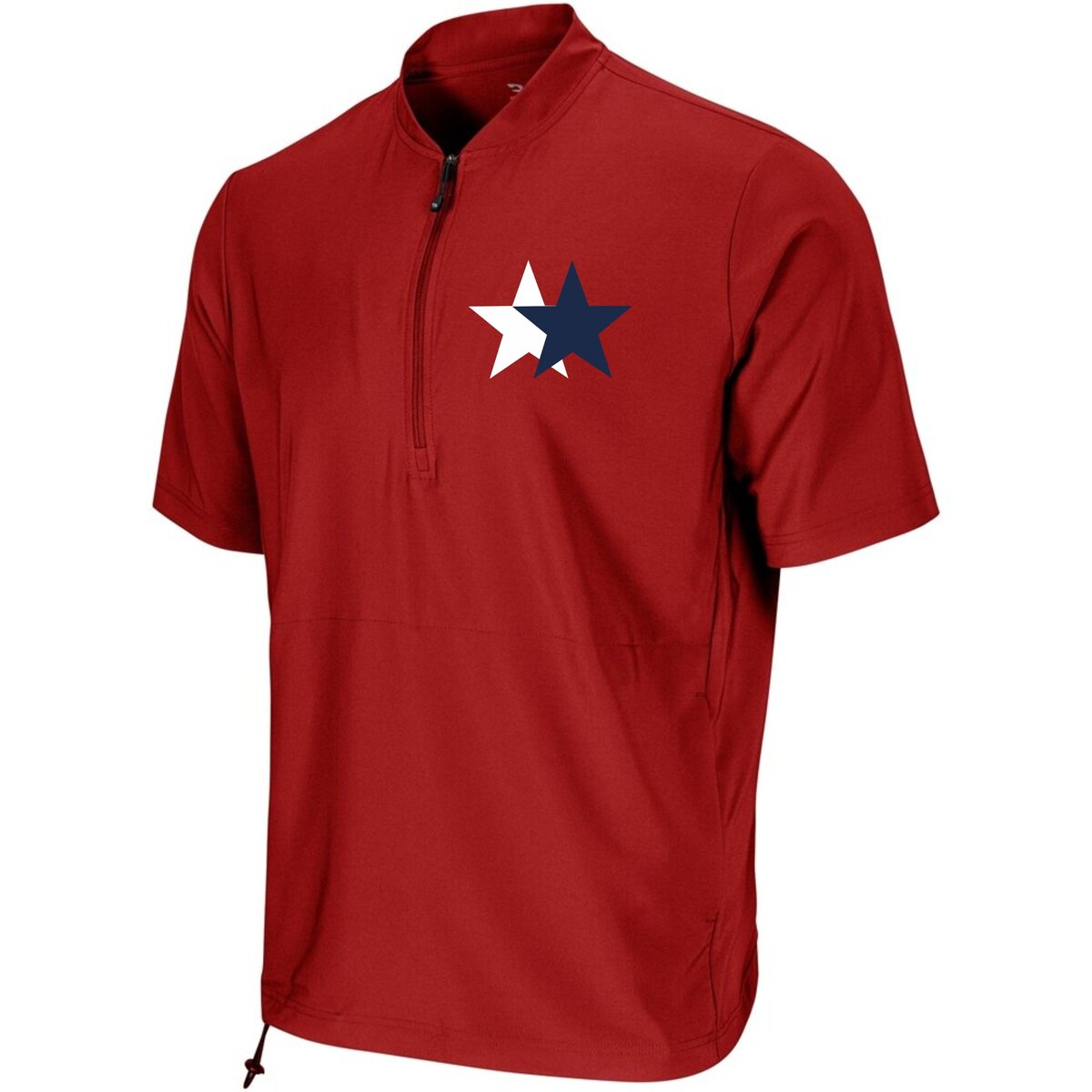 Double Stars Heiloo Windbreaker Short Sleeve Scarlet