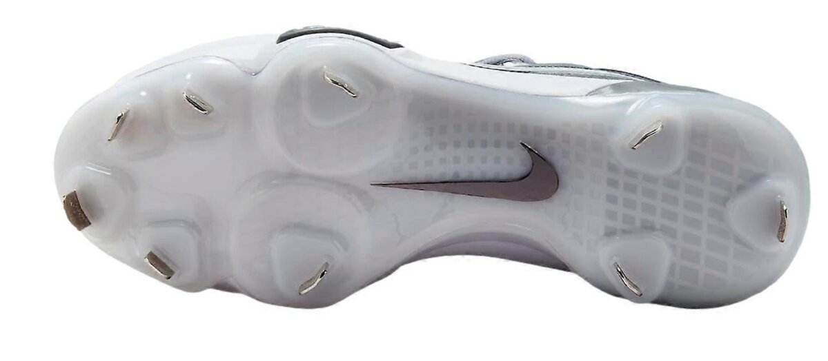 Nike Trout 9 Elite Grey Metal Cleats