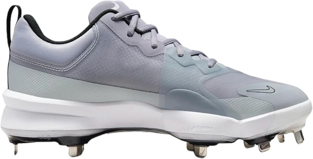 Nike Trout 9 Pro Wolf Grey/White/Black Metal Cleats