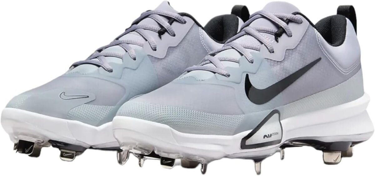 Nike Trout 9 Pro Wolf Grey/White/Black Metal Cleats