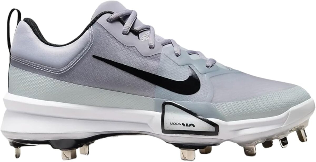 Nike Trout 9 Pro Wolf Grey/White/Black Metal Cleats