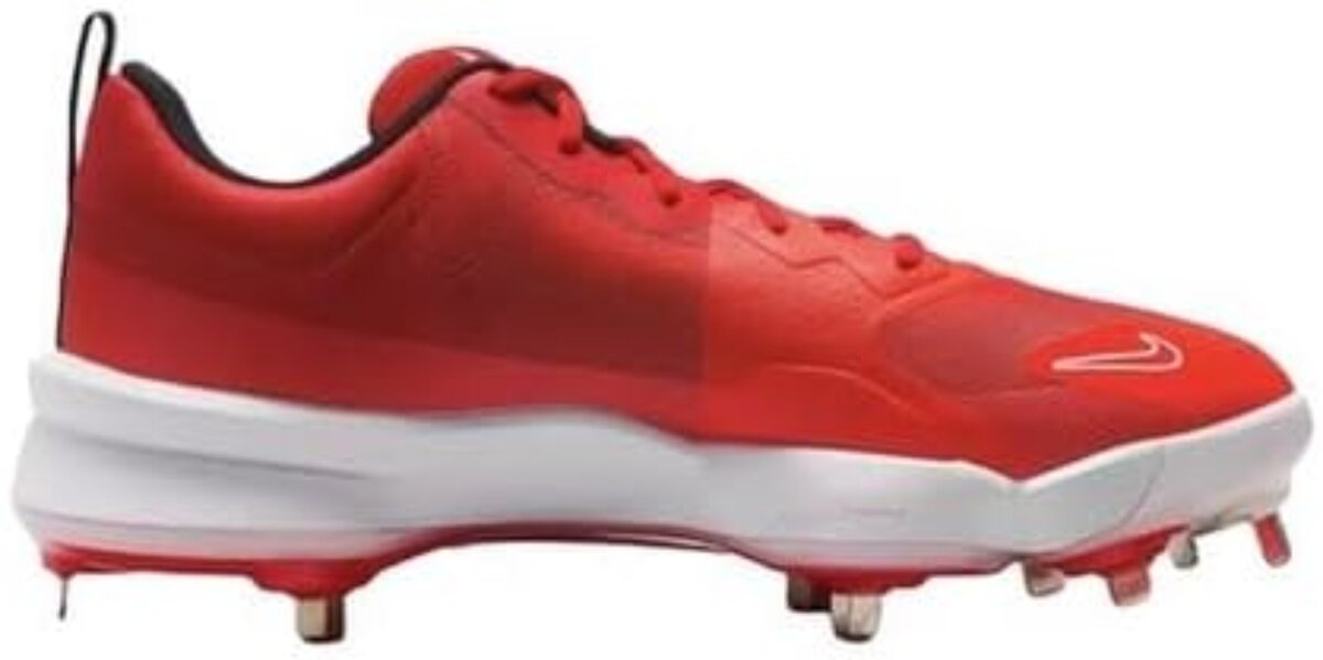 Nike Trout 9 Pro University Red/Black/White Metal Cleats