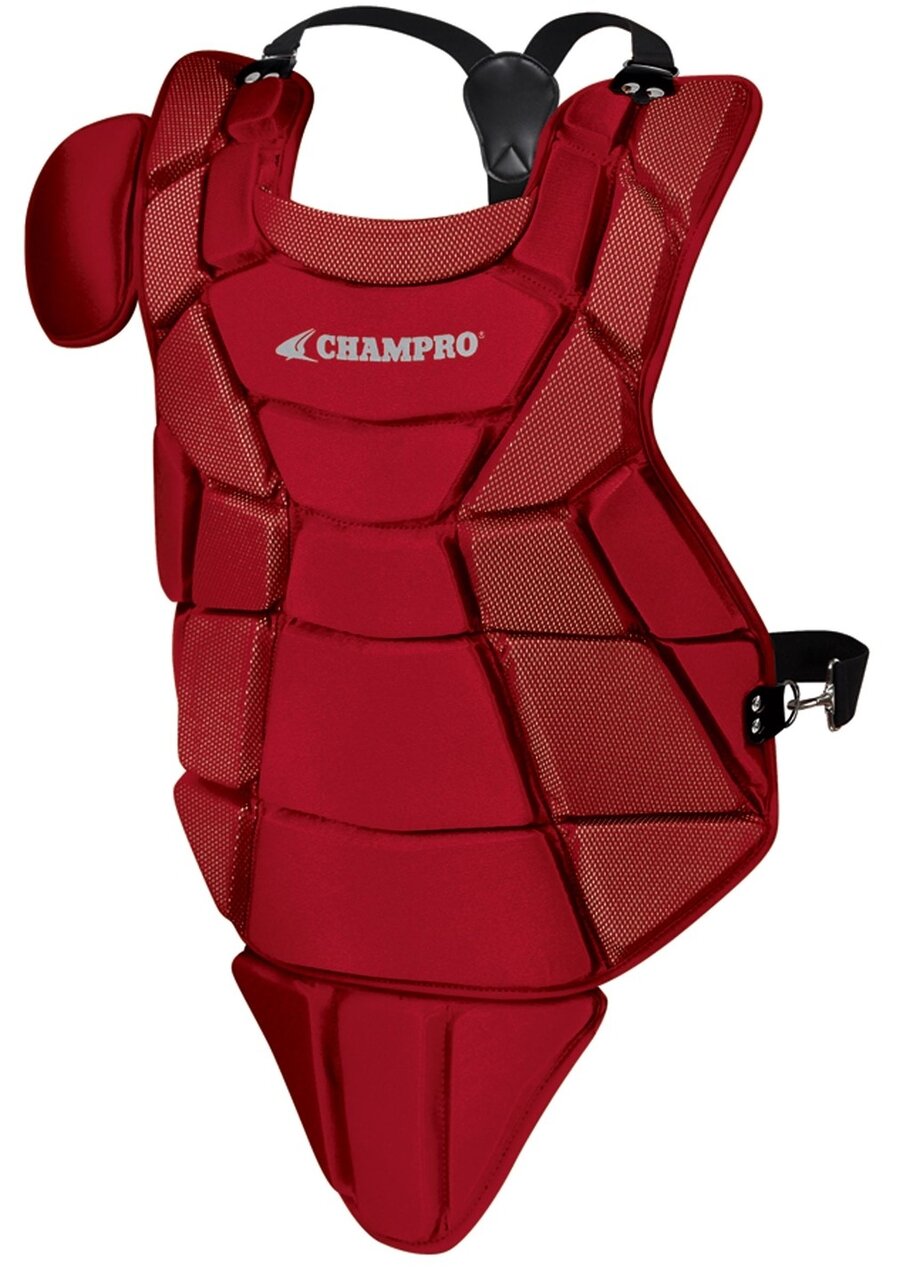 Champro Contour Fit Body Protector 14.5" Scarlet