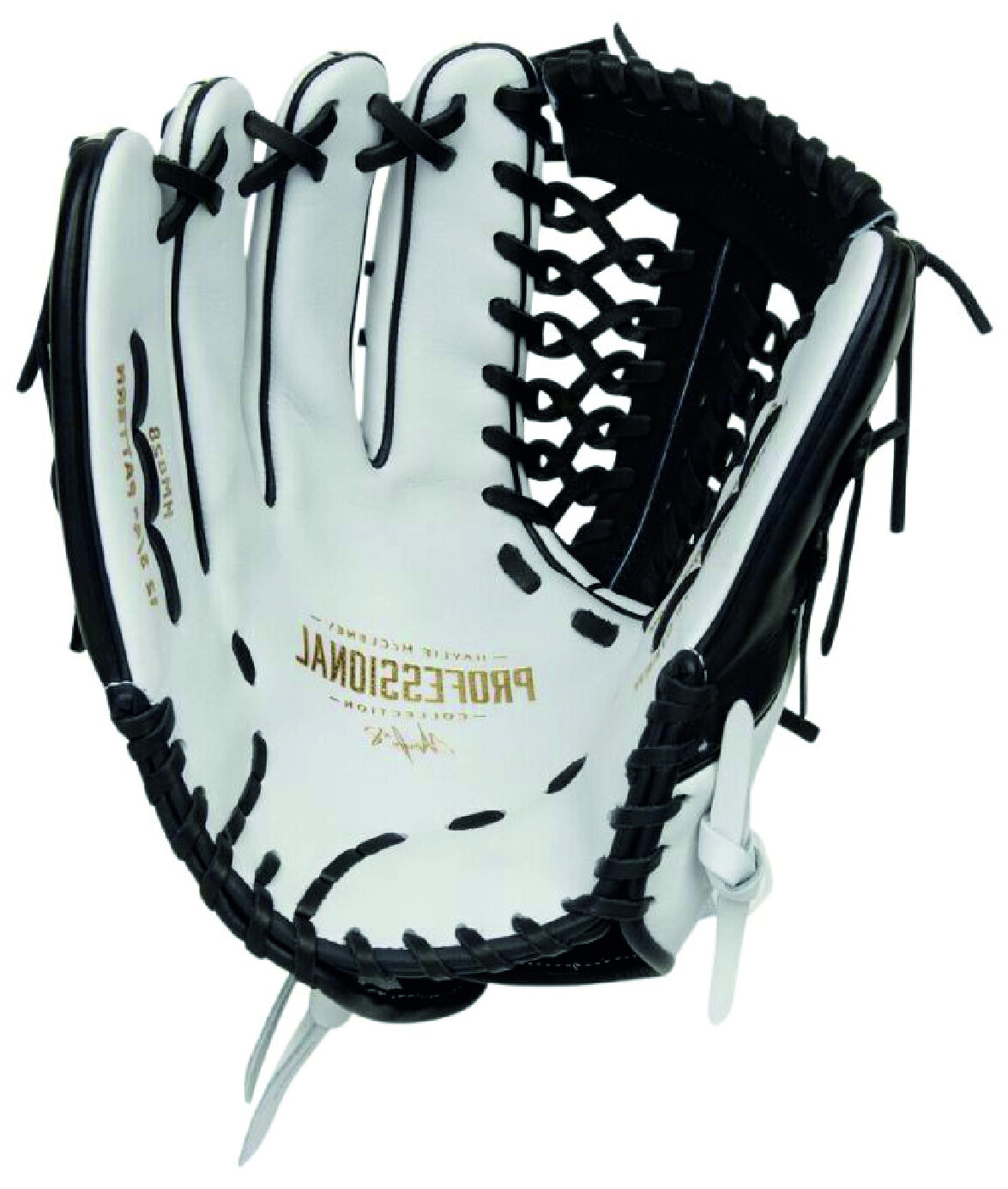 Easton Signature Series Haylie McCleney 12.75" Outfield Glove White/Black LHT