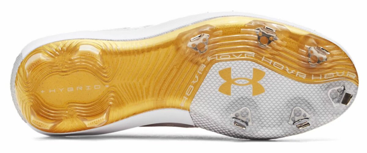 Under Armour Harper 8 White/Gold Metal