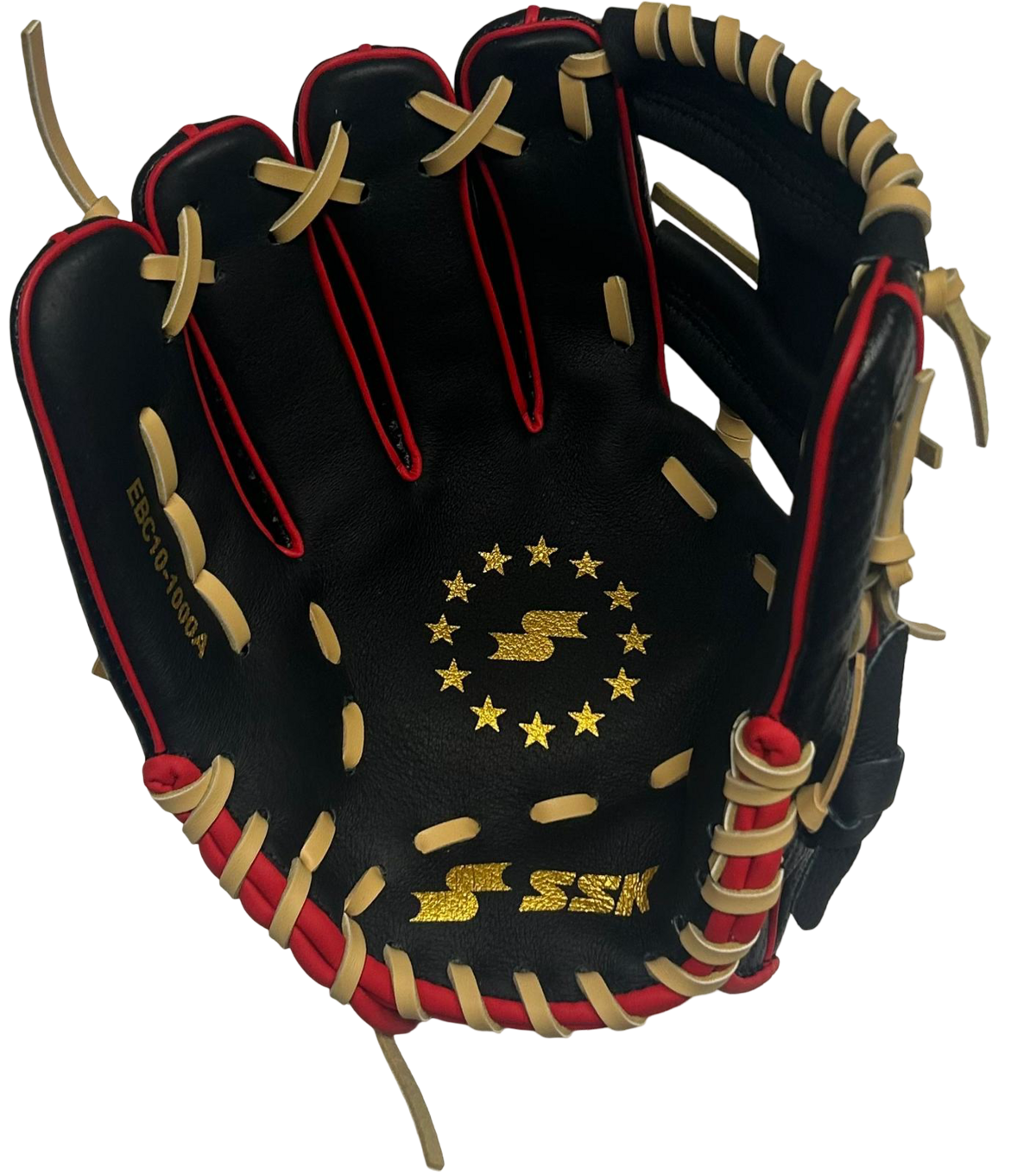 SSK EBC10 10" Youth Glove Black/Red LHT