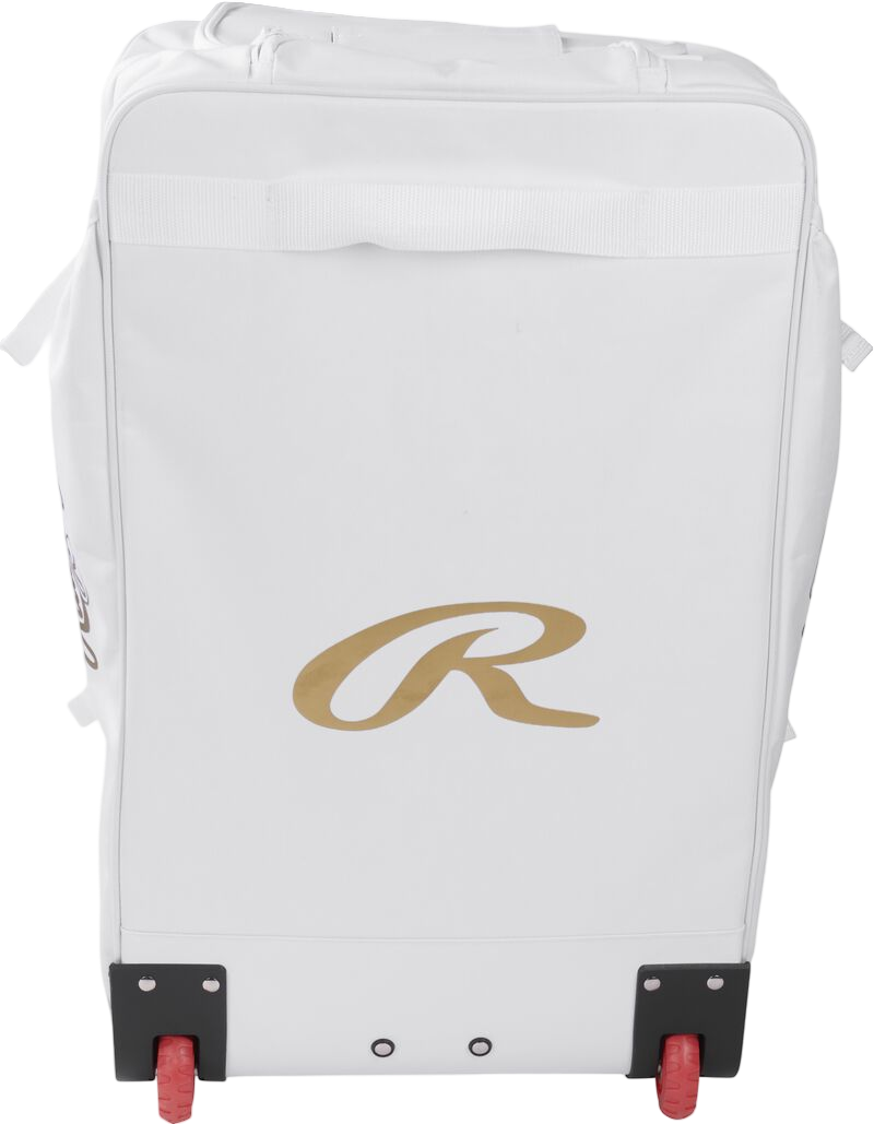Rawlings Gold Collection Wheeled Bag White