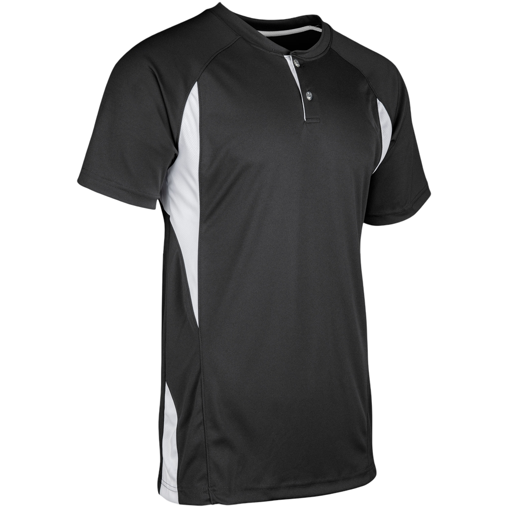 Champro Wildcard Two Button Jersey BLACK