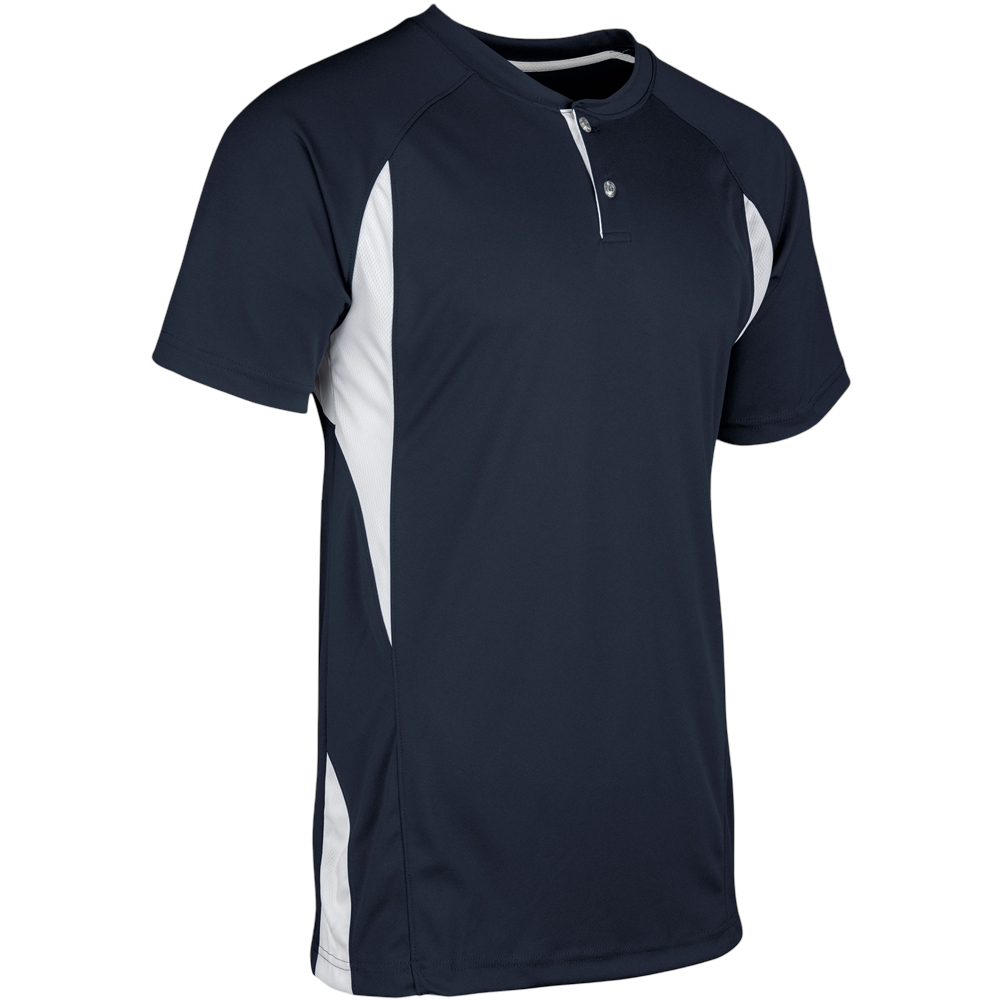 Champro Wildcard Two Button Jersey Navy