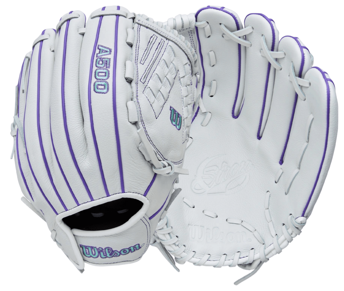 Wilson A500 Siren 12.5" All-Round Glove White/Purple RHT