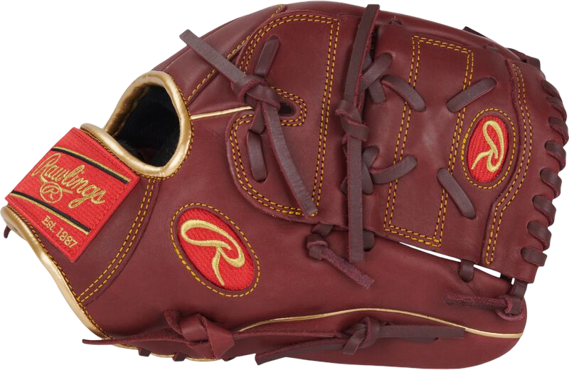 Rawlings R9 12" Infield/Pitcher Glove Cherry Red RHT