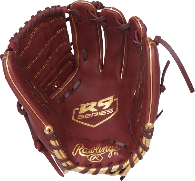 Rawlings R9 12" Infield/Pitcher Glove Cherry Red RHT