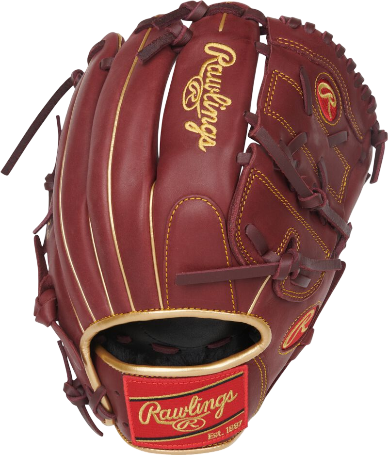 Rawlings R9 12" Infield/Pitcher Glove Cherry Red RHT