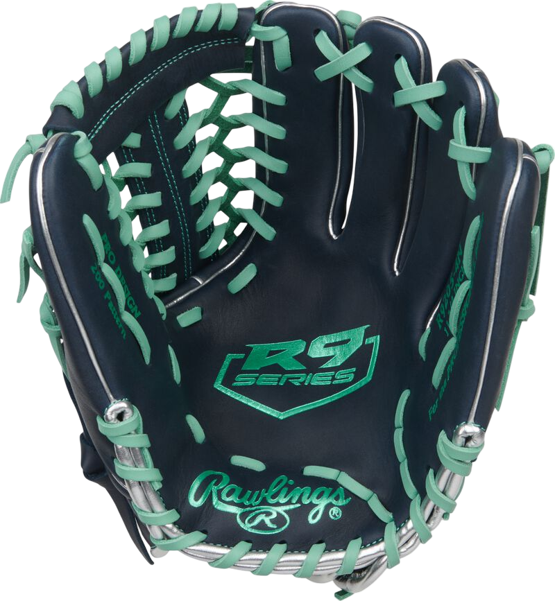 Rawlings R9 11.75" Infield/Pitcher Glove Navy/Mint RHT