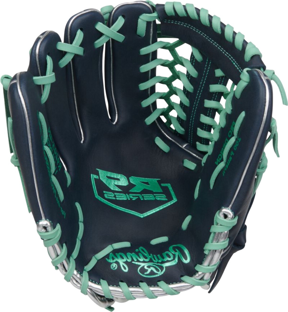 Rawlings R9 11.75" Infield/Pitcher Glove Navy/Mint LHT