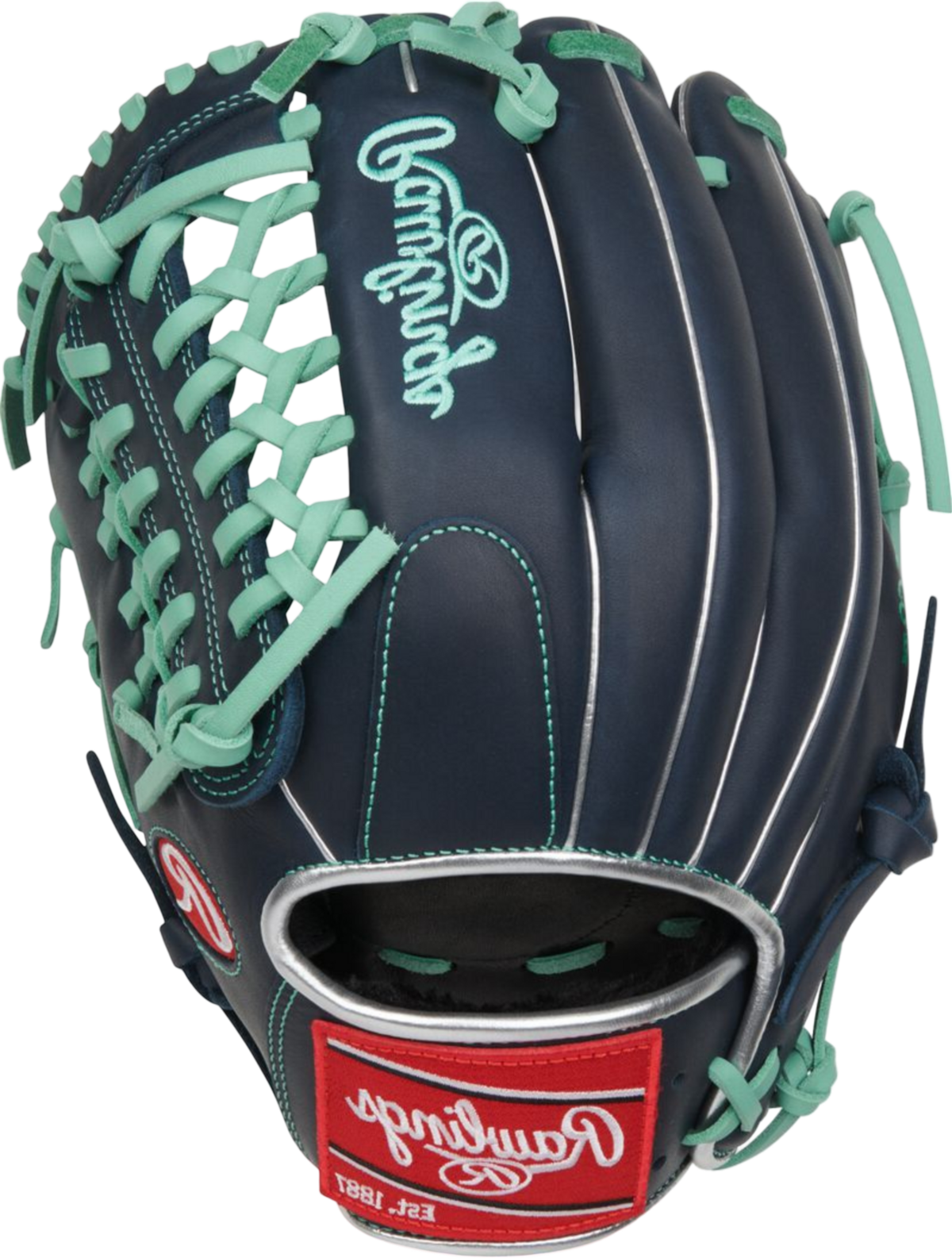 Rawlings R9 11.75" Infield/Pitcher Glove Navy/Mint LHT