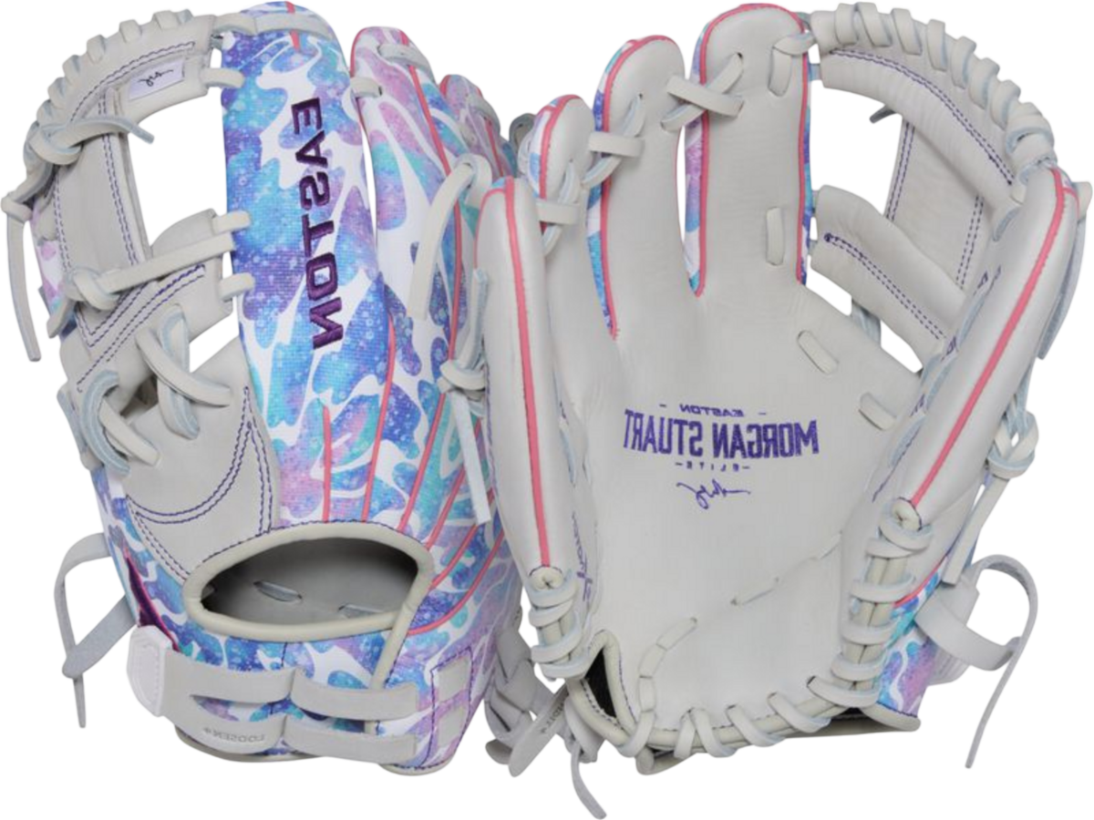Easton Elite Series Morgan Stuart 11.5" Infield Glove Tie Dye/Grey LHT