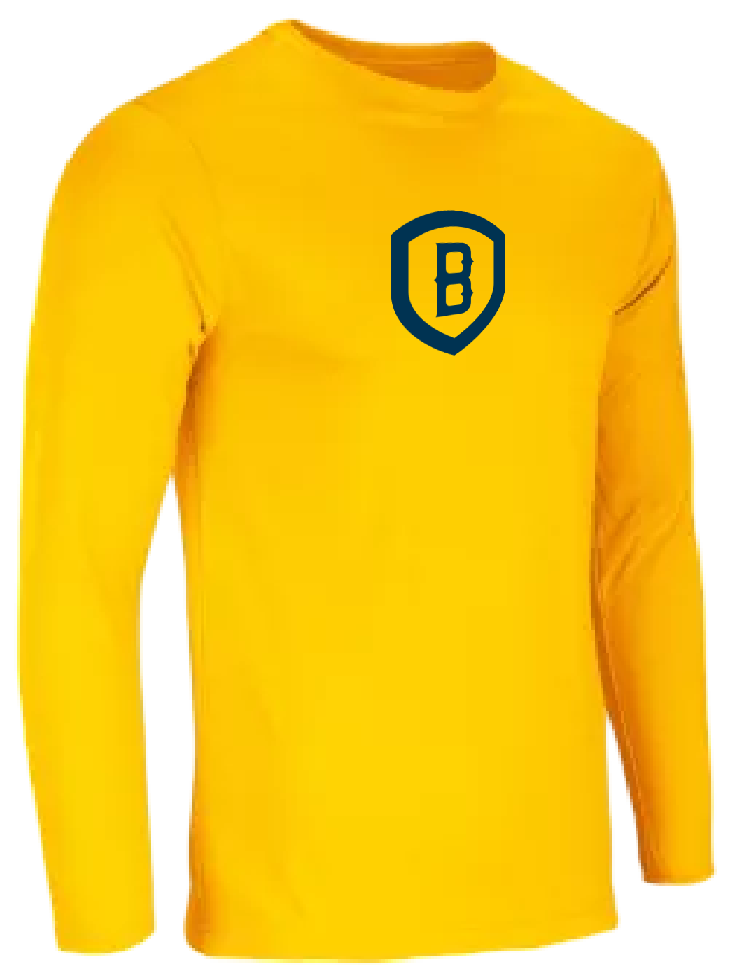 HCAW Dry Gear Long Sleeve T-Shirt Gold Badge