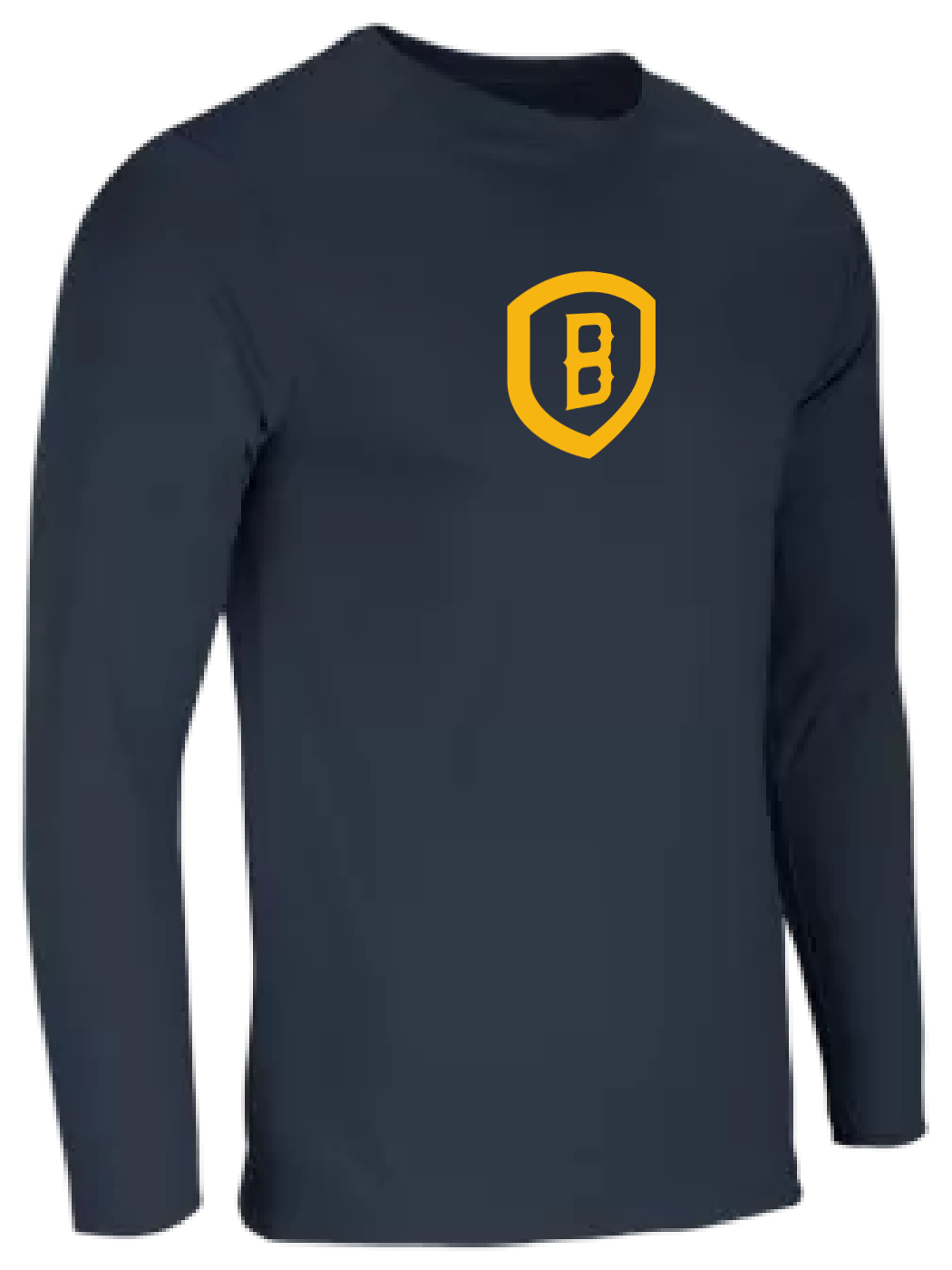 HCAW Dry Gear Long Sleeve T-Shirt Navy Badge