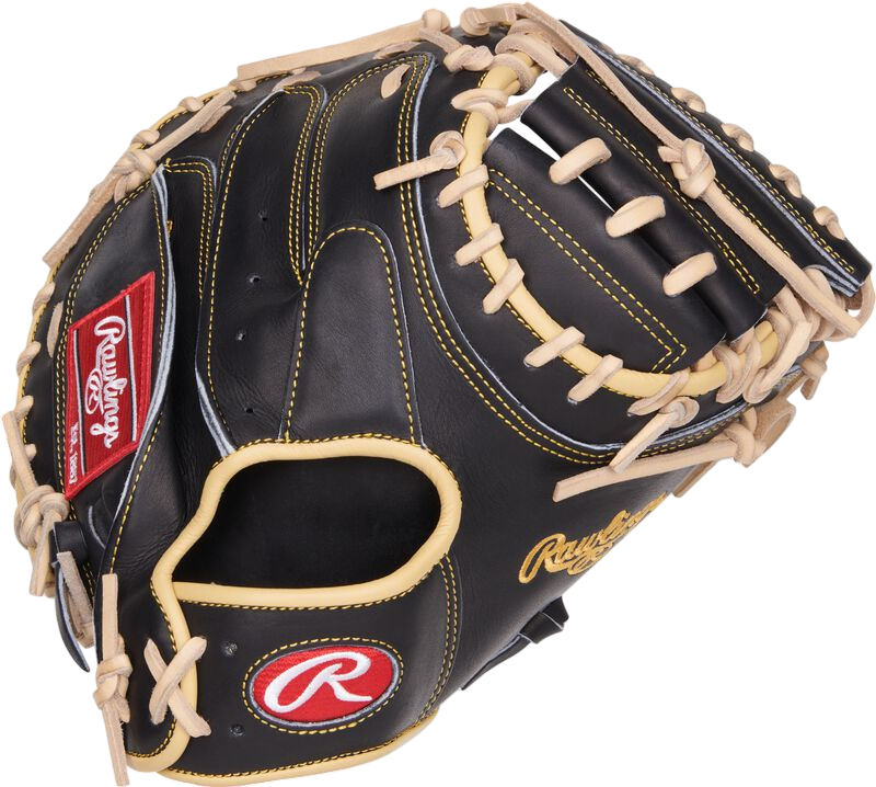 Rawlings Heart of the Hide 34'' Catcher Glove Black/Tan RHT