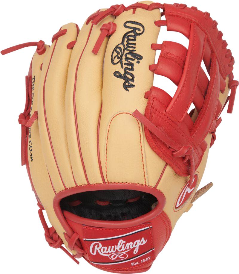 Rawlings Select Pro Lite Corbin Carrol 11" Youth Infield Glove Tan/Scarlet RHT