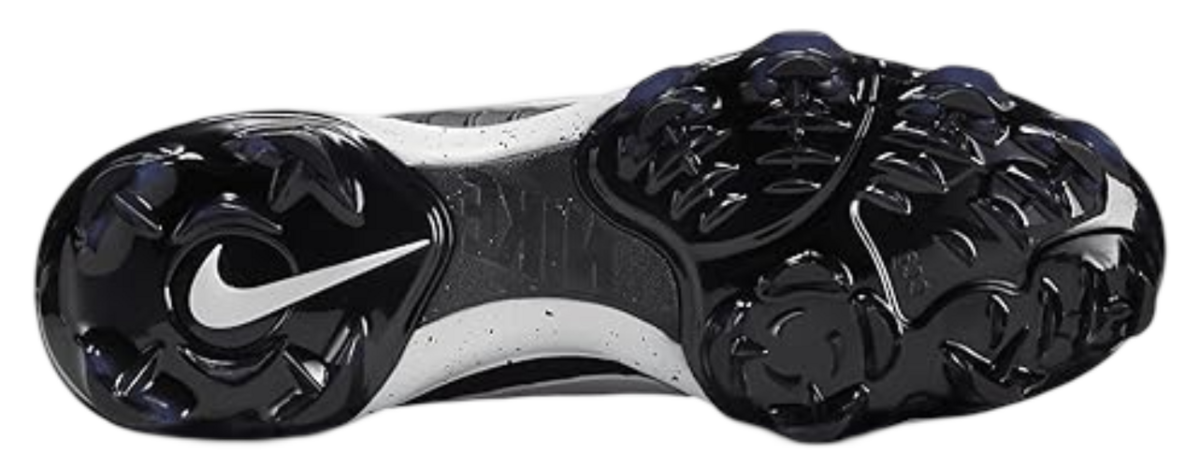 Nike Huarache NXT Black Speckled High Rubber Cleats