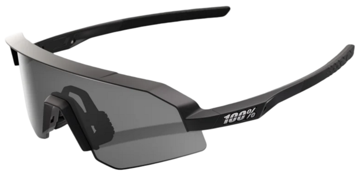 100% Slendale Matte Black Youth Glasses